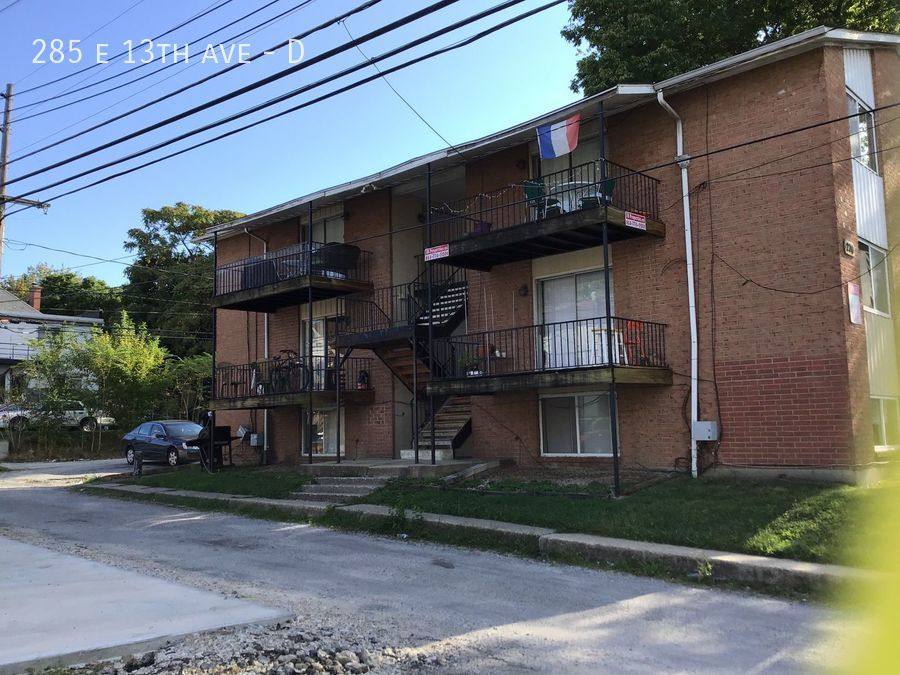 Apartment for rent at 285 E 13th Ave #D, Columbus, OH 43201
