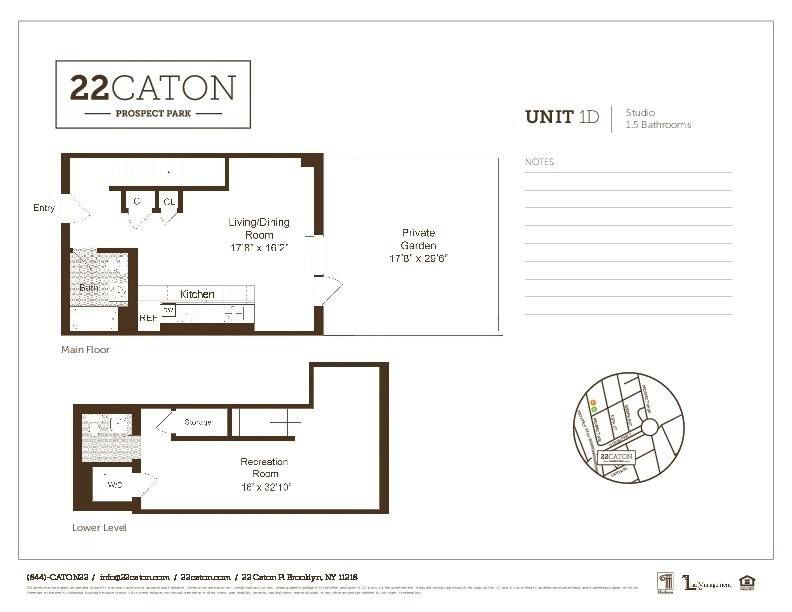 Apartment for rent at 22 Caton Place, Brooklyn, NY 11218