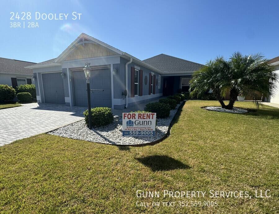 House for rent at 2428 Dooley St, The Villages, FL 32163