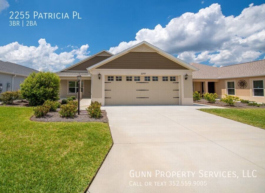 House for rent at 2255 Patricia Place, The Villages, FL 32163