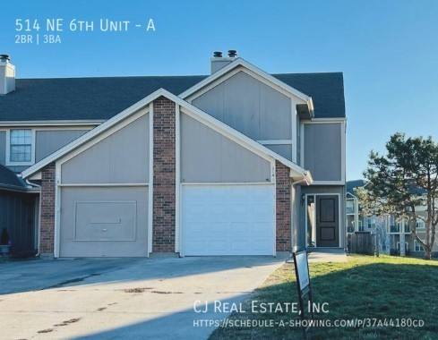 Townhouse for rent at 514 NE 6th #A, Blue Springs, MO 64014