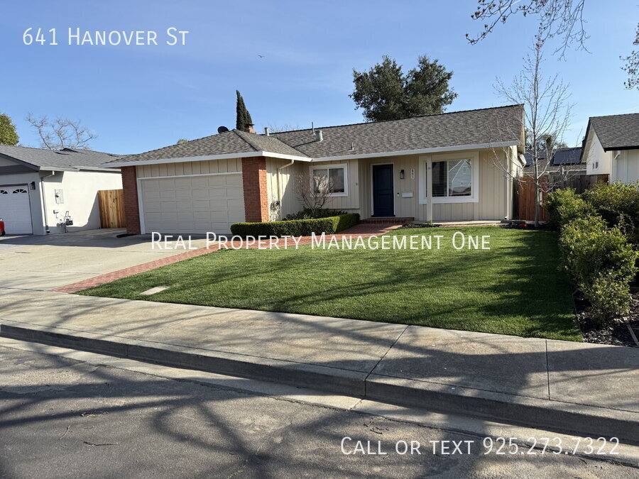 House for rent at 641 Hanover St, Livermore, CA 94551