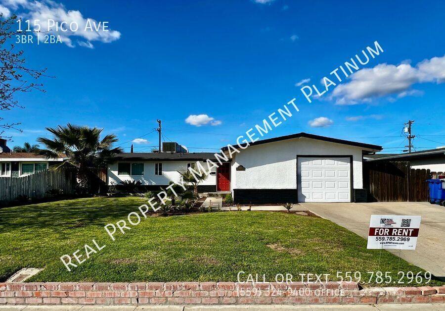 House for rent at 115 Pico Ave, Clovis, CA 93612