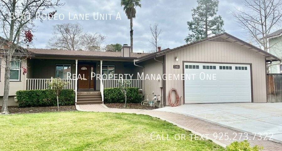House for rent at 3161 Rodeo Lane #A, Livermore, CA 94550
