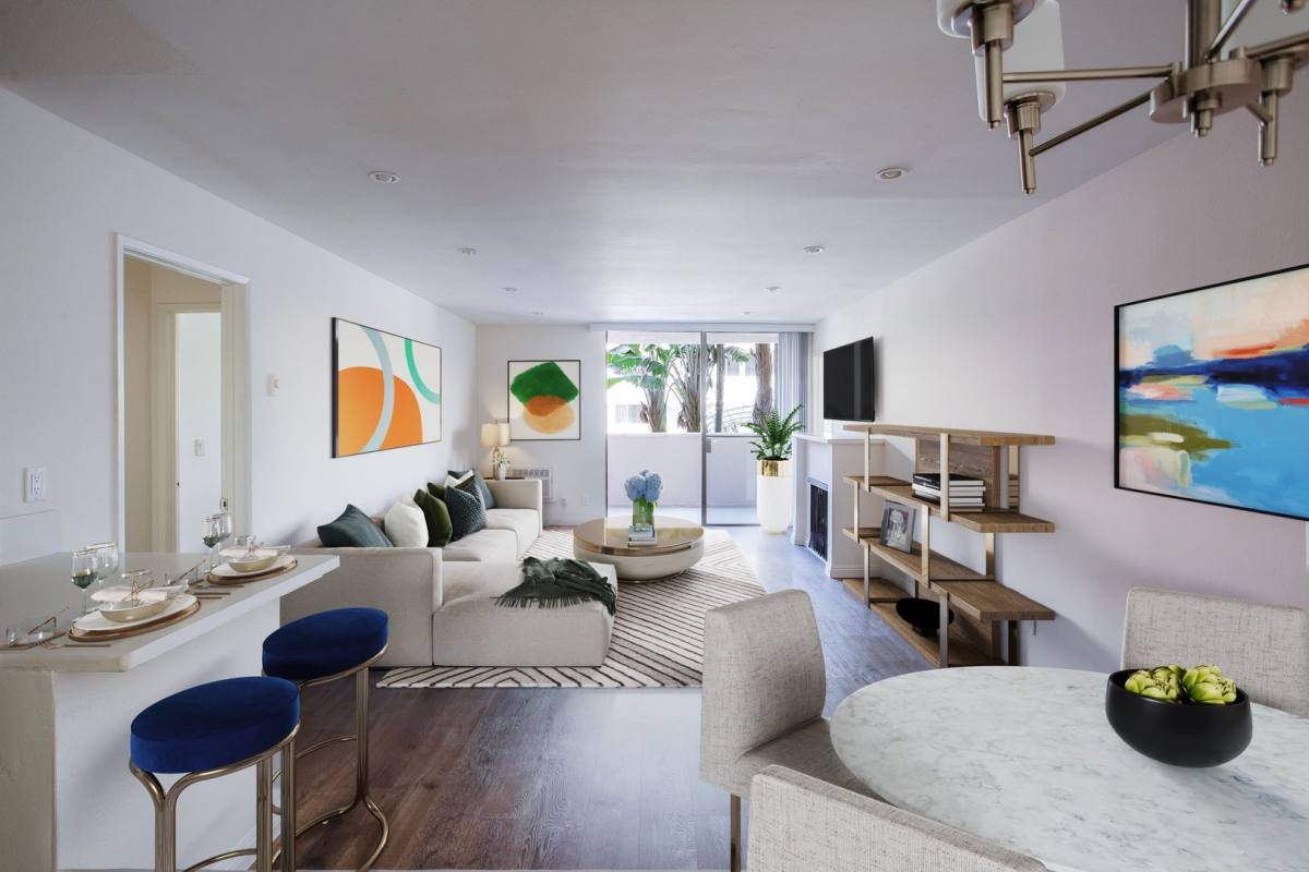 Apartment for rent at 724 N W Knoll Dr, West Hollywood, CA 90069