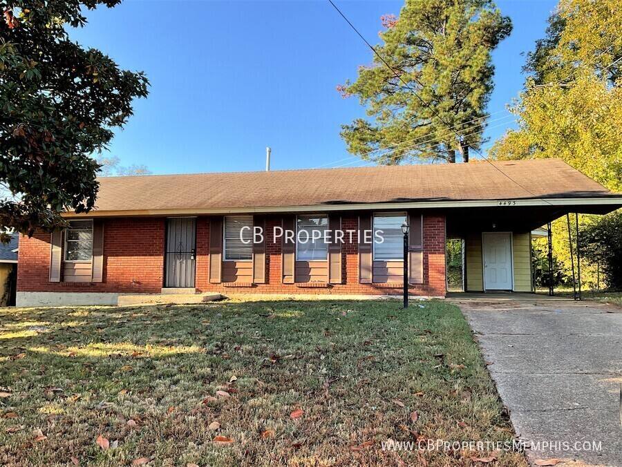 House for rent at 4493 Westmont Rd, Memphis, TN 38109