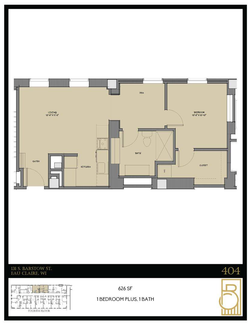 Apartment for rent at 131 S Barstow St, Eau Claire, WI 54701