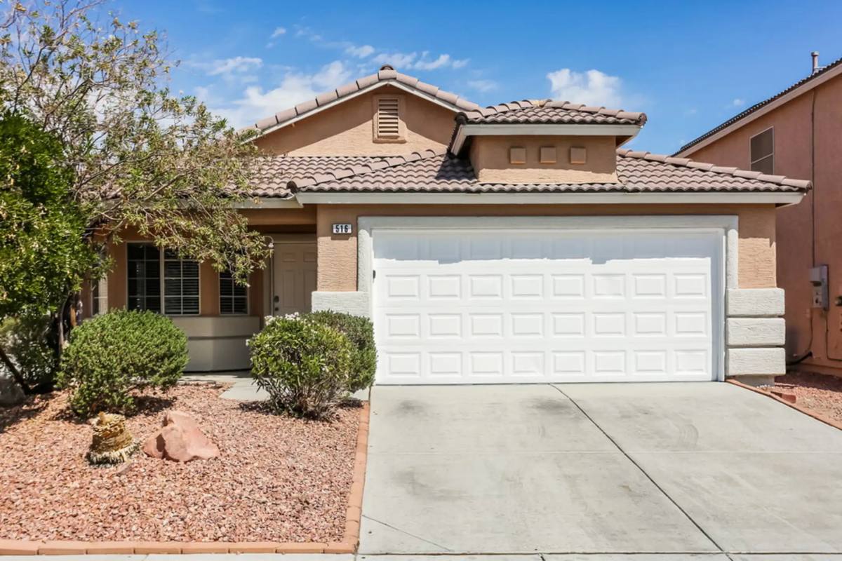 House for rent at 516 Shallow Mist Court, North Las Vegas, NV 89032
