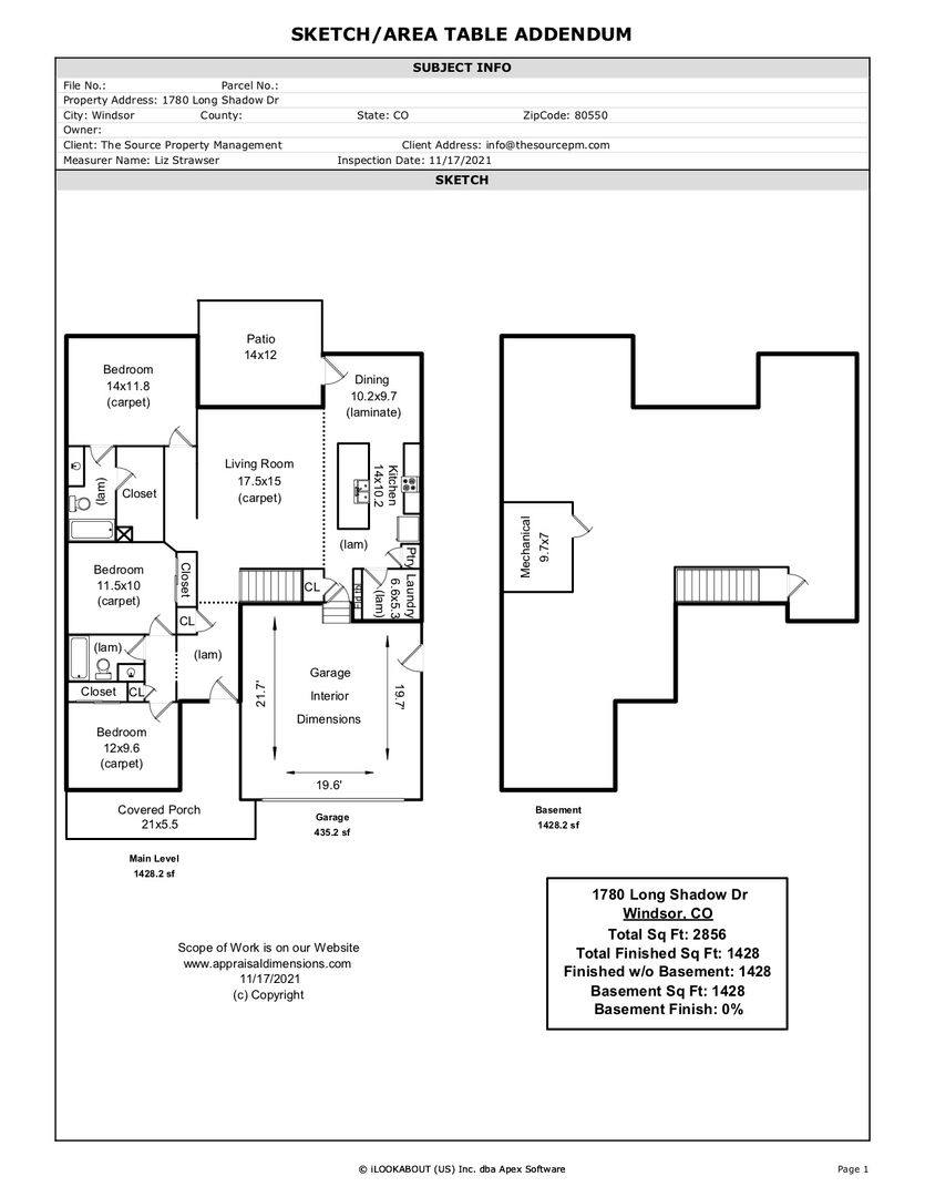House for rent at 1780 Long Shadow Dr, Windsor, CO 80550
