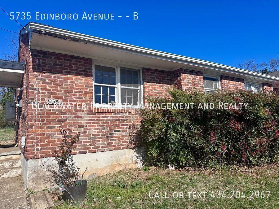 Apartment for rent at 5735 Edinboro Ave #B, Lynchburg, VA 24501