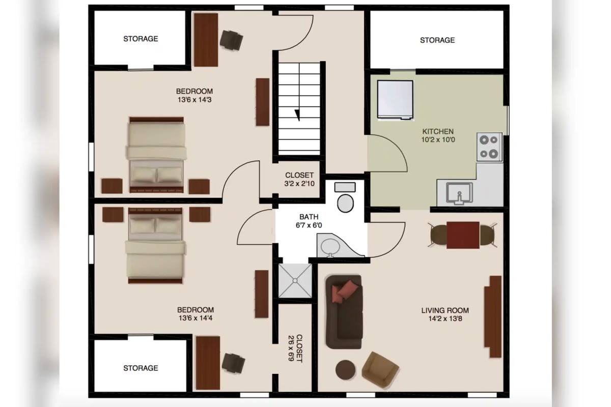 Apartment for rent at 724 W College Ave #3, State College, PA 16801