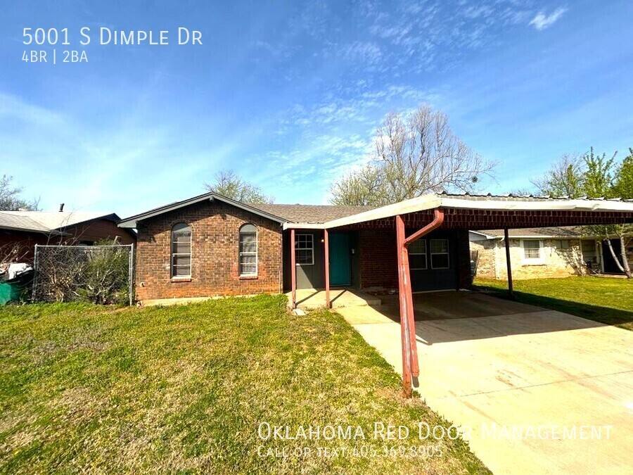 House for rent at 5001 S Dimple Dr, Oklahoma City, OK 73135