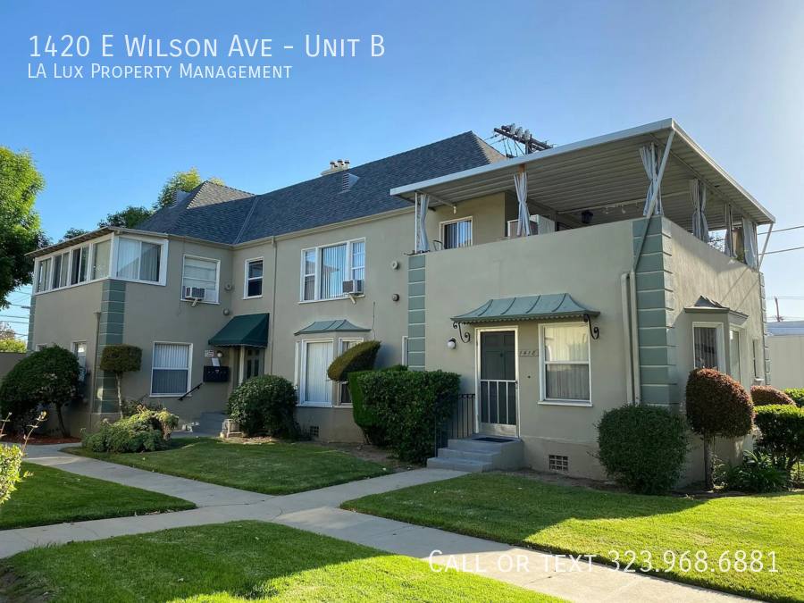 Apartment for rent at 1420 E Wilson Ave, Glendale, CA 91206