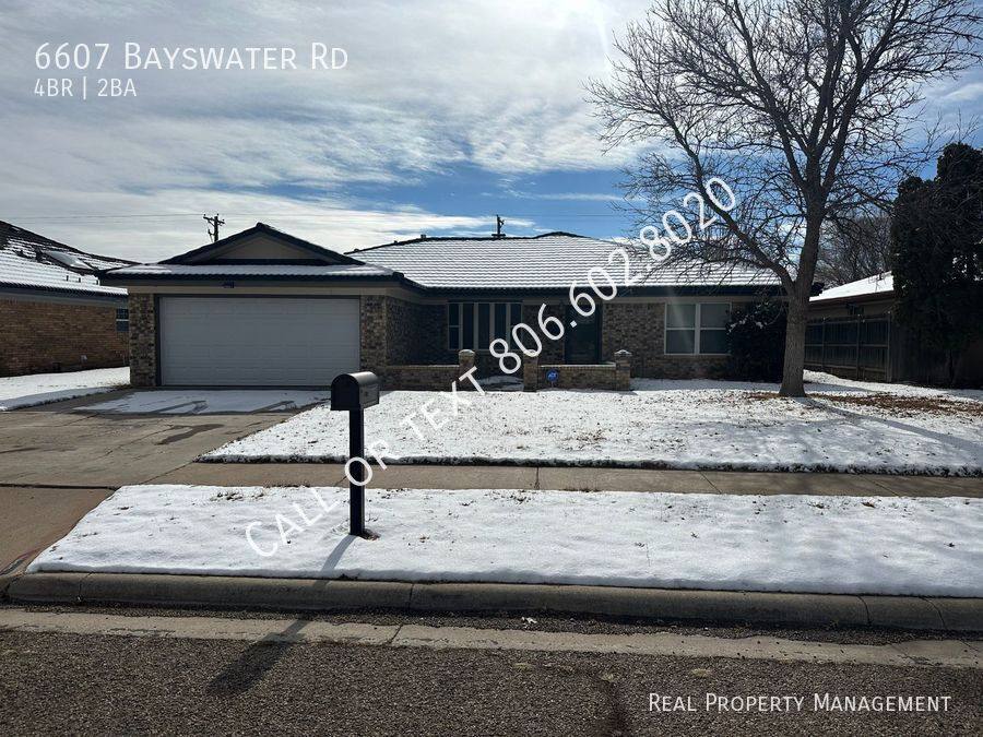 House for rent at 6607 Bayswater Rd, Amarillo, TX 79109