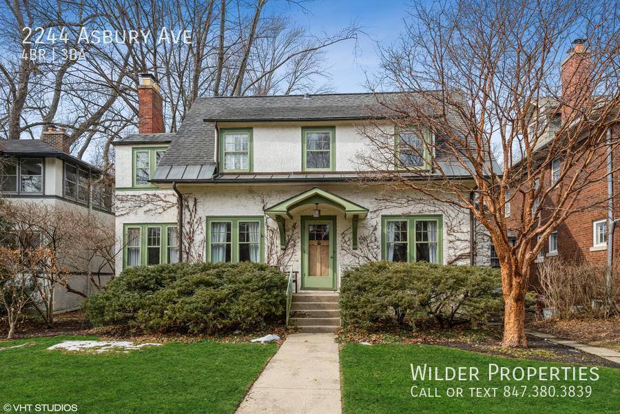 House for rent at 2244 Asbury Ave, Evanston, IL 60201