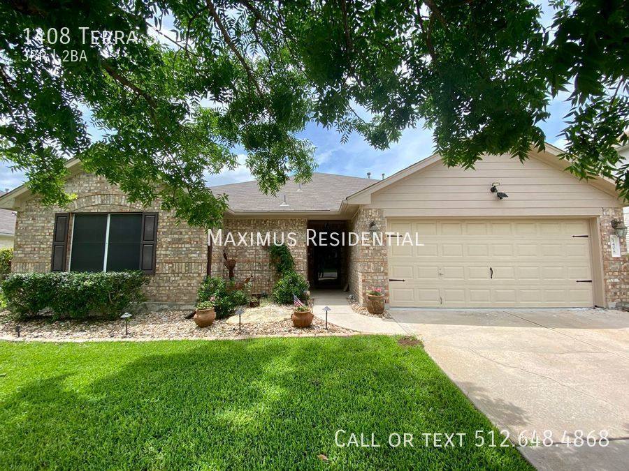 House for rent at 1408 Terra St, Round Rock, TX 78665