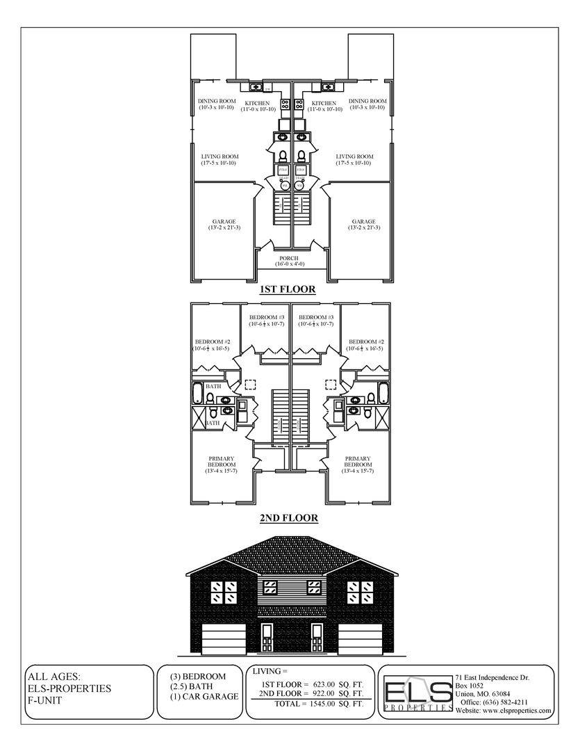 Townhouse for rent at 27301 Warrior Loop, Warrenton, MO 63383