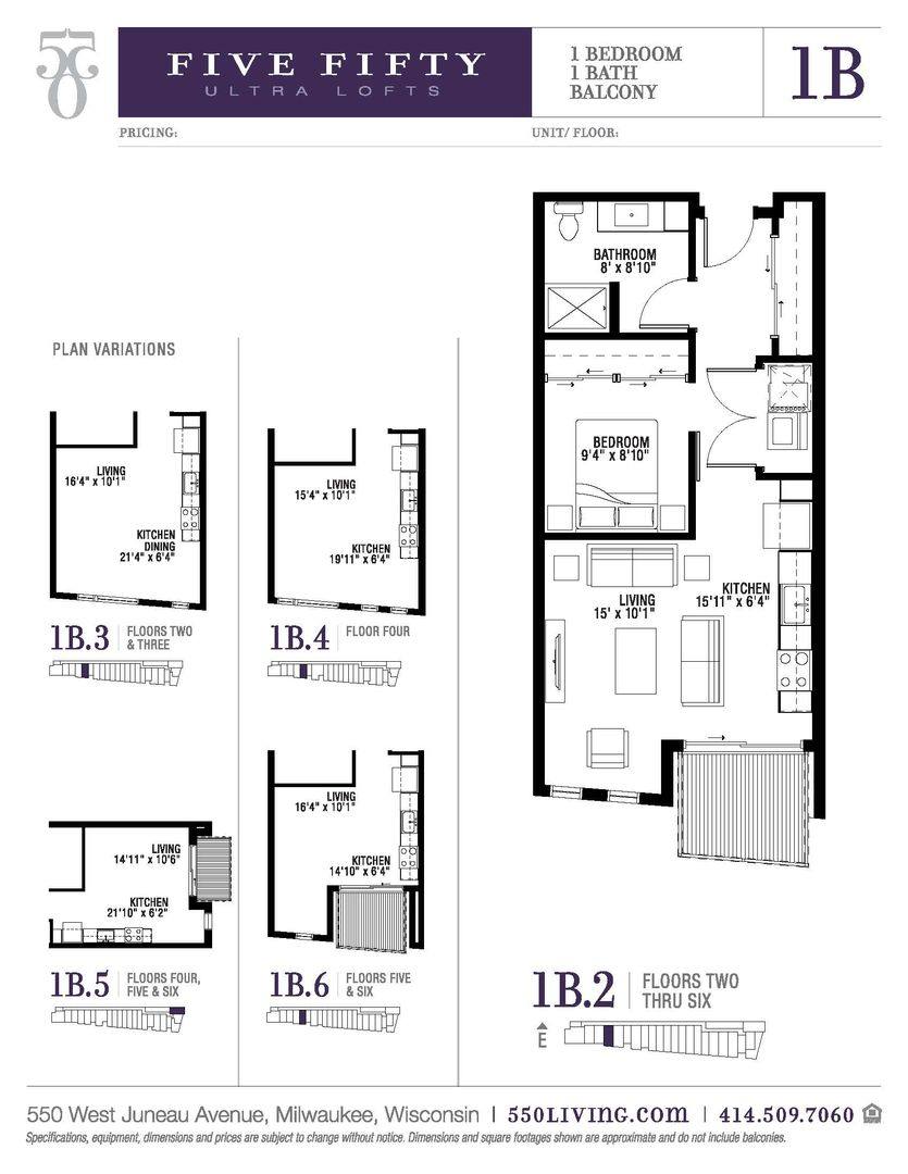 Apartment for rent at 550 W Juneau Ave, Milwaukee, WI 53203