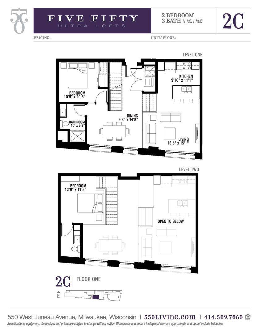 Apartment for rent at 550 W Juneau Ave, Milwaukee, WI 53203
