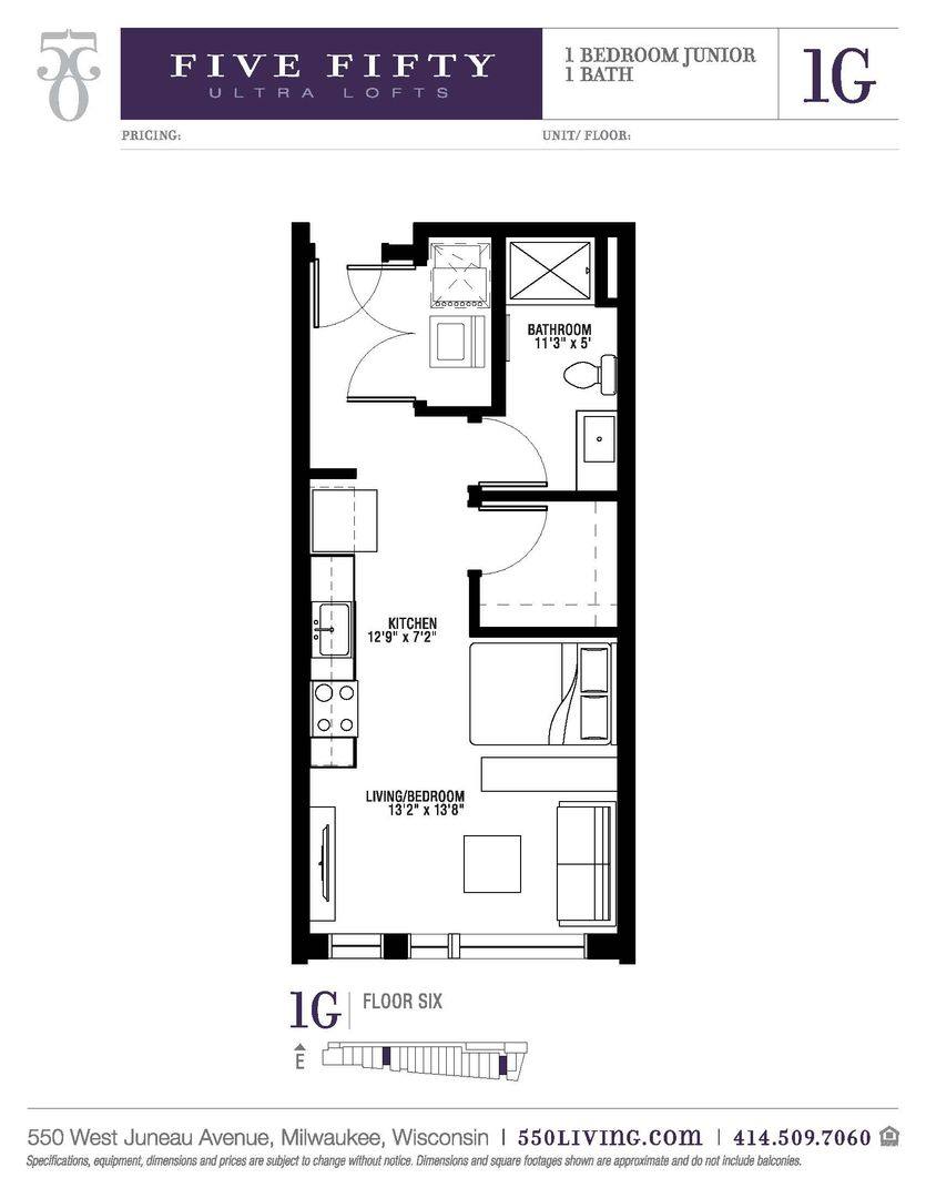 Apartment for rent at 550 W Juneau Ave, Milwaukee, WI 53203