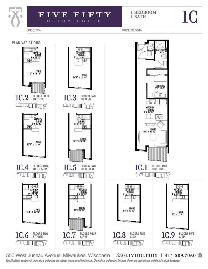 Apartment for rent at 550 W Juneau Ave, Milwaukee, WI 53203