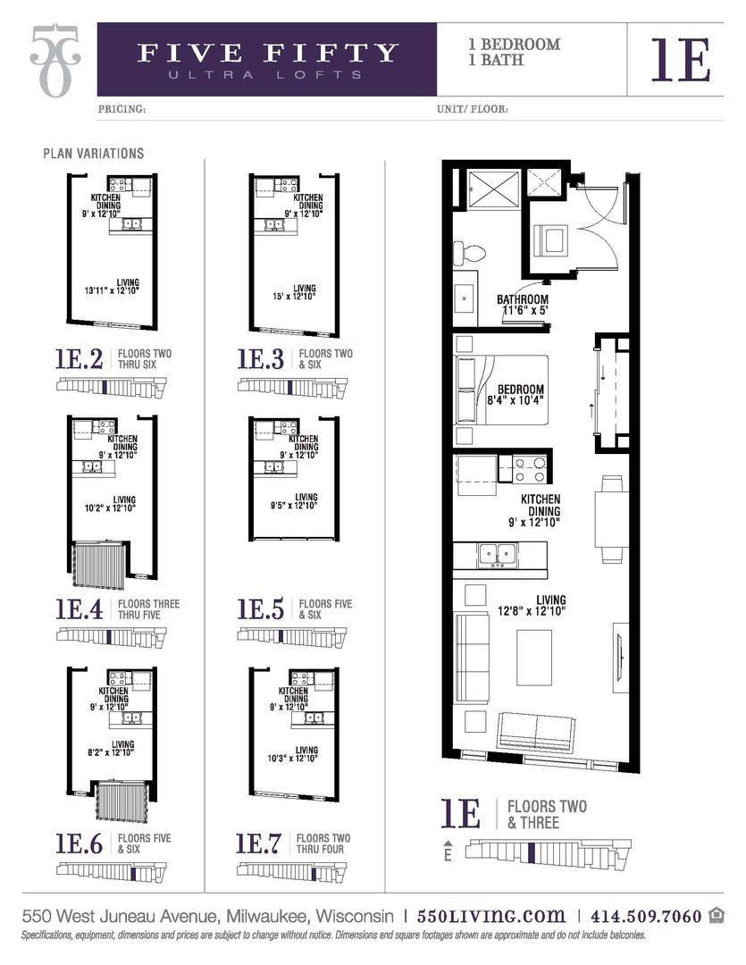 Apartment for rent at 550 W Juneau Ave, Milwaukee, WI 53203