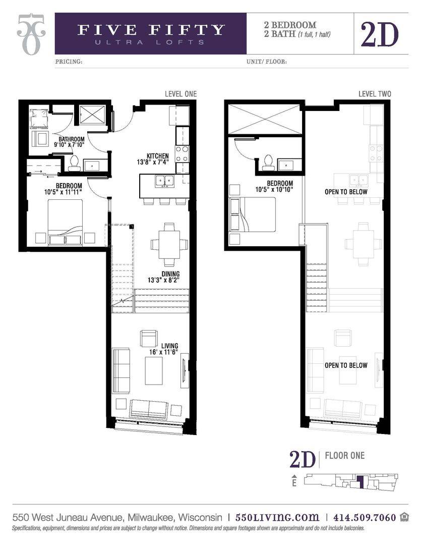 Apartment for rent at 550 W Juneau Ave, Milwaukee, WI 53203