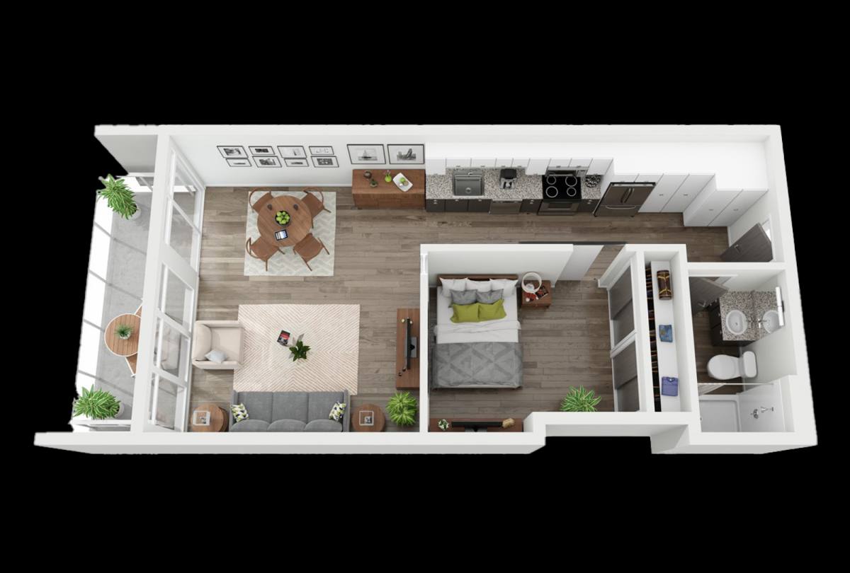 Apartment for rent at 211 W Mineral St, Milwaukee, WI 53204