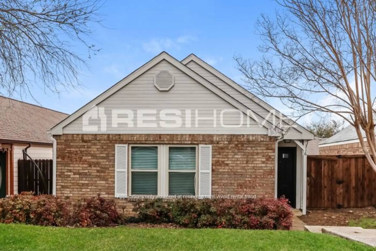 House for rent at 316 Teakwood Lane, Lewisville, TX 75067