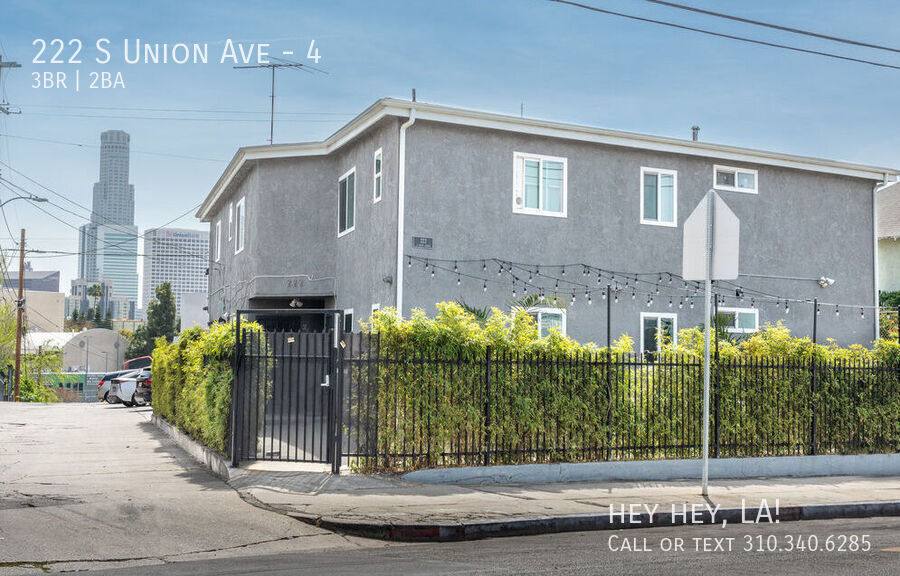 Apartment for rent at 222 S Union Ave #4, Los Angeles, CA 90026