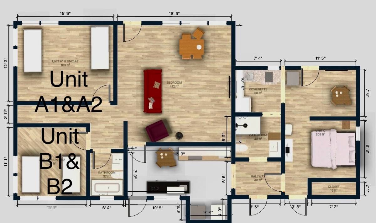Apartment for rent at 206 Avery St, Hot Springs National Park, AR 71913
