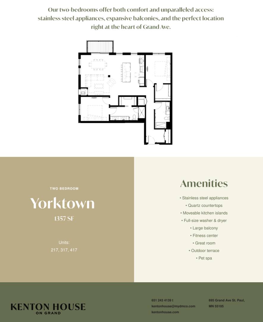 Apartment for rent at 695 Grand Ave, Saint Paul, MN 55105