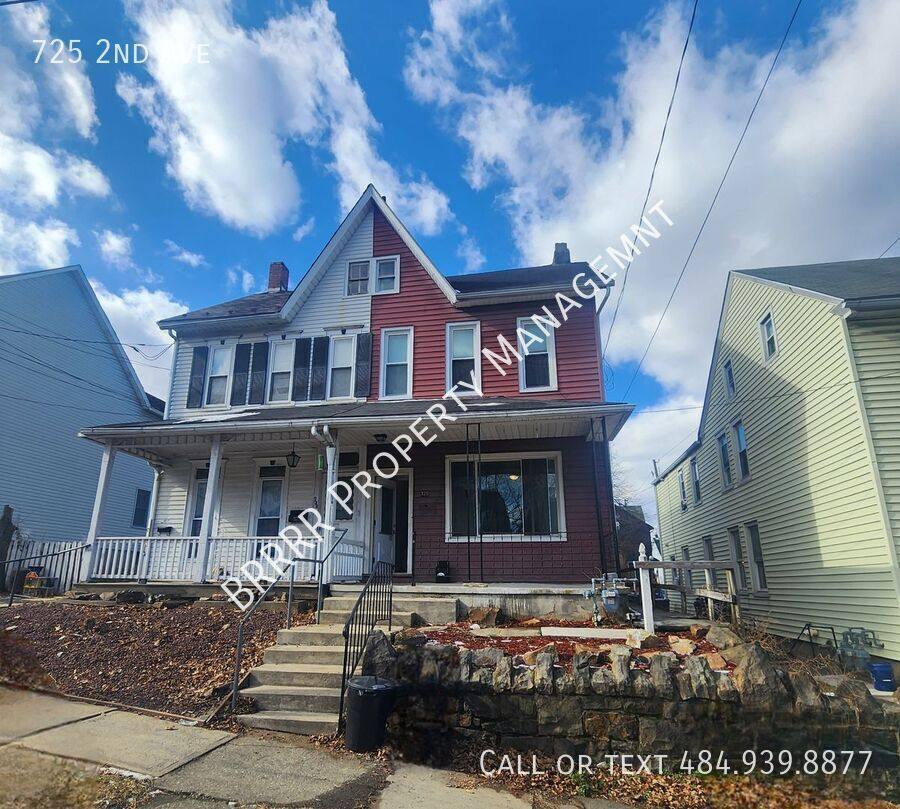 House for rent at 725 2nd Ave, Bethlehem, PA 18018