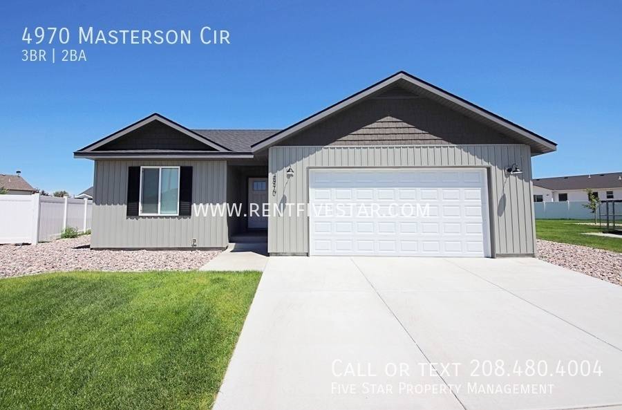 House for rent at 4970 Masterson Circle, Pocatello, ID 83202