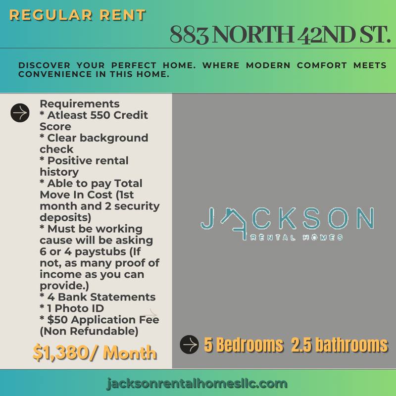 Apartment for rent at 883 N 42nd St #1, Philadelphia, PA 19104