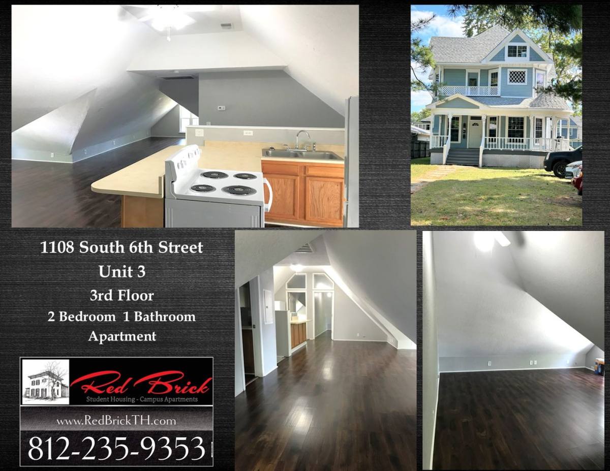 Apartment for rent at 1108 S 6th, Terre Haute, IN 47802