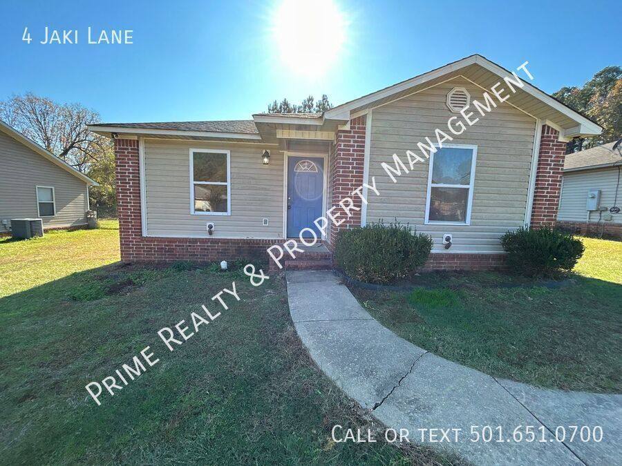 House for rent at 4 Jaki Lane, Sheridan, AR 72150