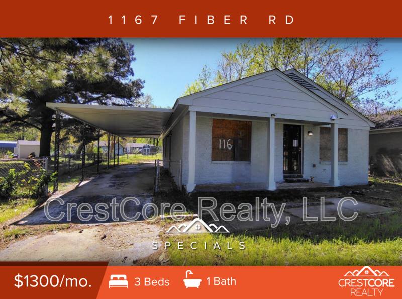 House for rent at 1167 Fiber Rd, Memphis, TN 38109