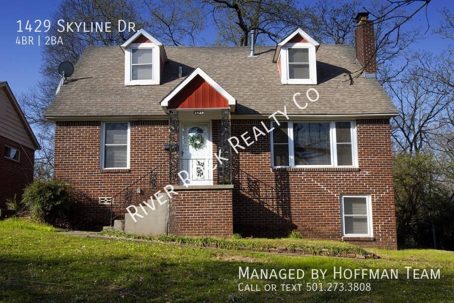 House for rent at 1429 Skyline Dr, North Little Rock, AR 72116