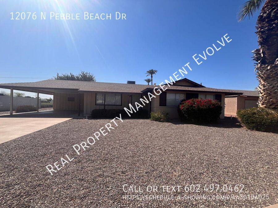 House for rent at 12076 N Pebble Beach Dr, Sun City, AZ 85351