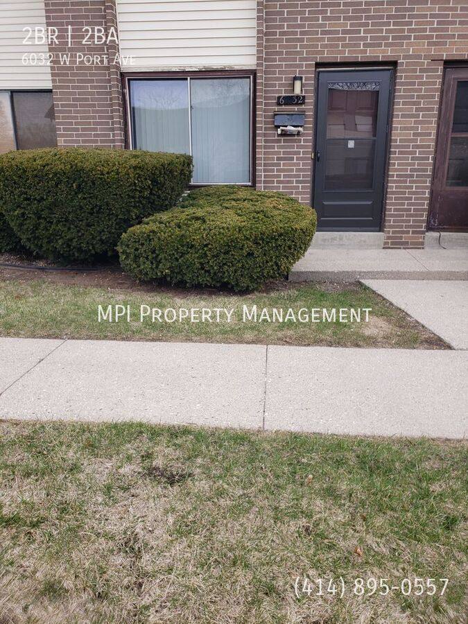 Condo for rent at 6032 W Port Ave, Milwaukee, WI 53223