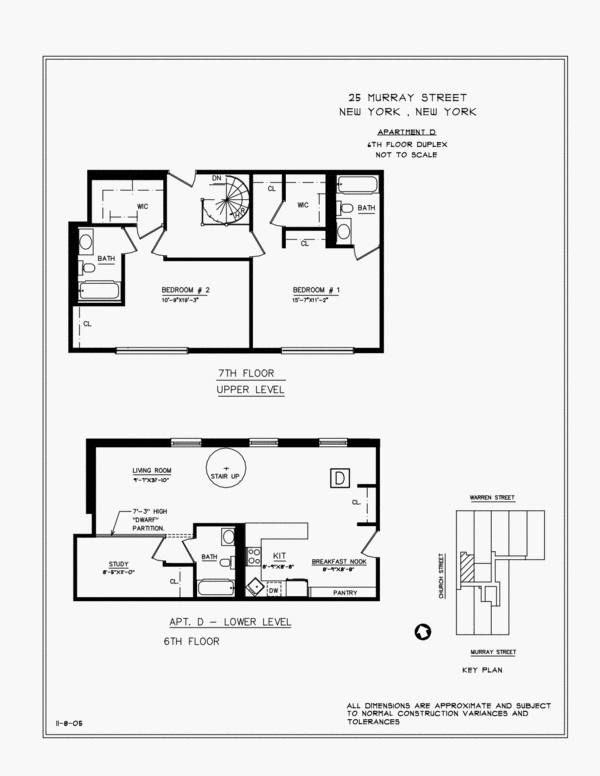 Apartment for rent at 25 Murray St #6D, New York, NY 10007
