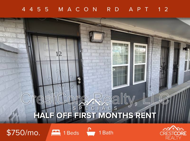 Apartment for rent at 4455 Macon Rd #12, Memphis, TN 38122