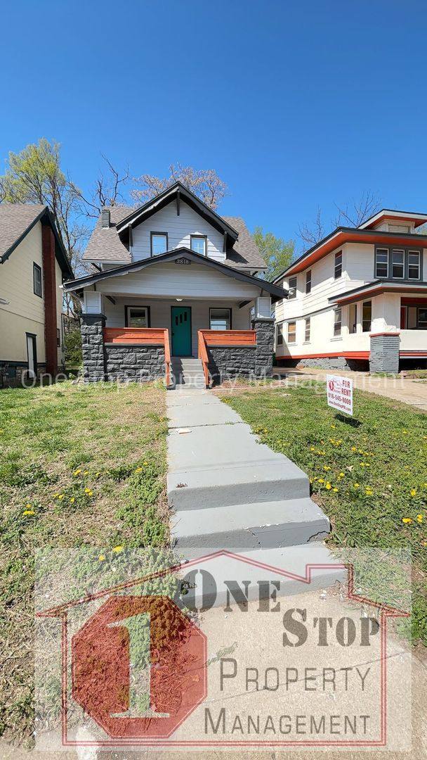 House for rent at 3818 Indiana Ave, Kansas City, MO 64128