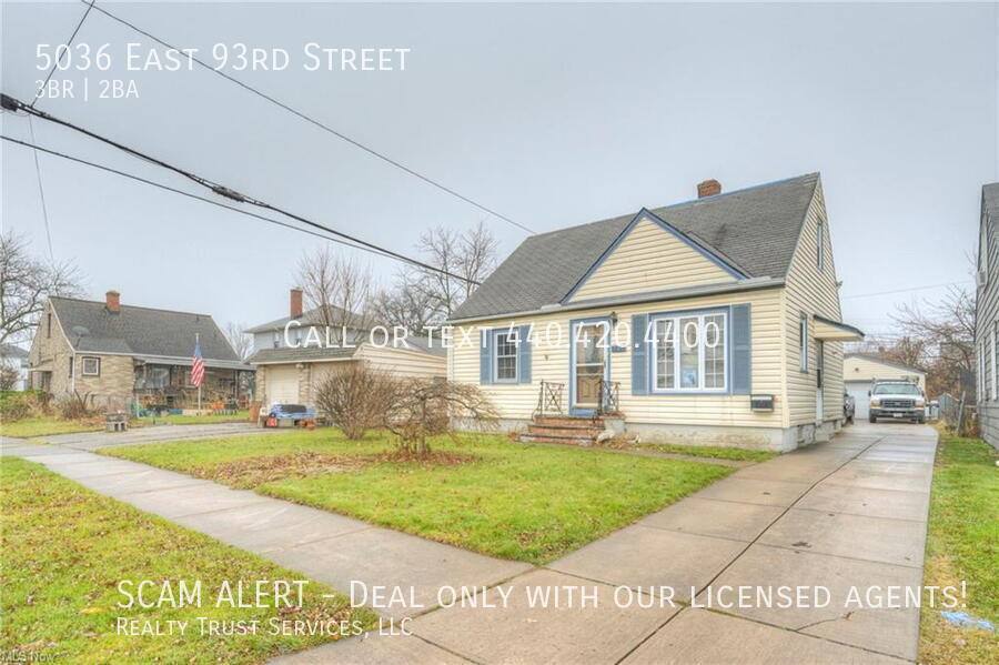 House for rent at 5036 E 93rd St, Cleveland, OH 44125