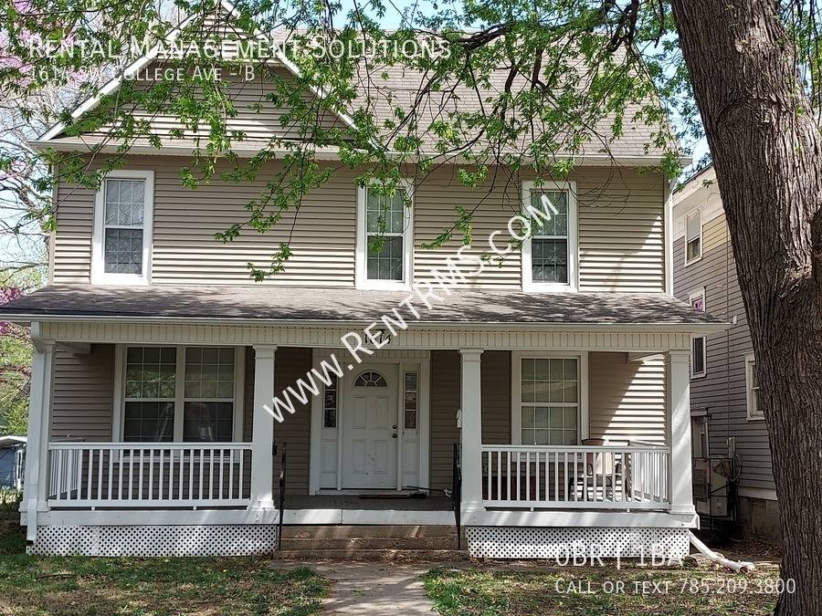 Apartment for rent at 1614 SW College Ave #B, Topeka, KS 66604