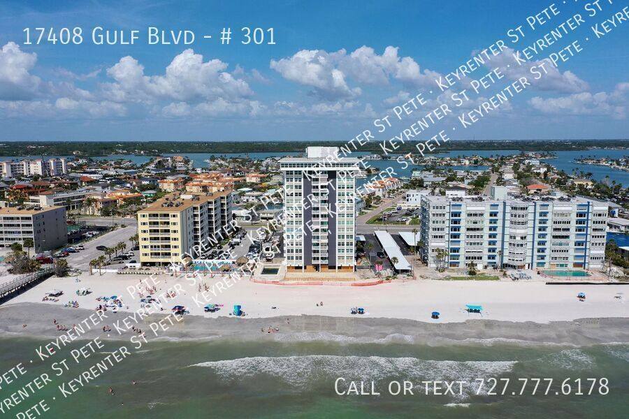 Condo for rent at 17408 Gulf Blvd #301, Saint Petersburg, FL 33708