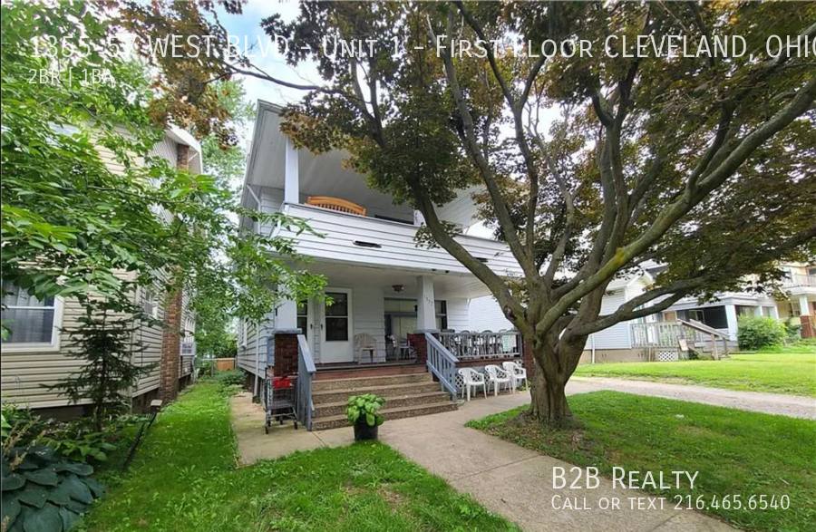 Apartment for rent at 1355-57 W Blvd #FIRST, Cleveland, OH 44102