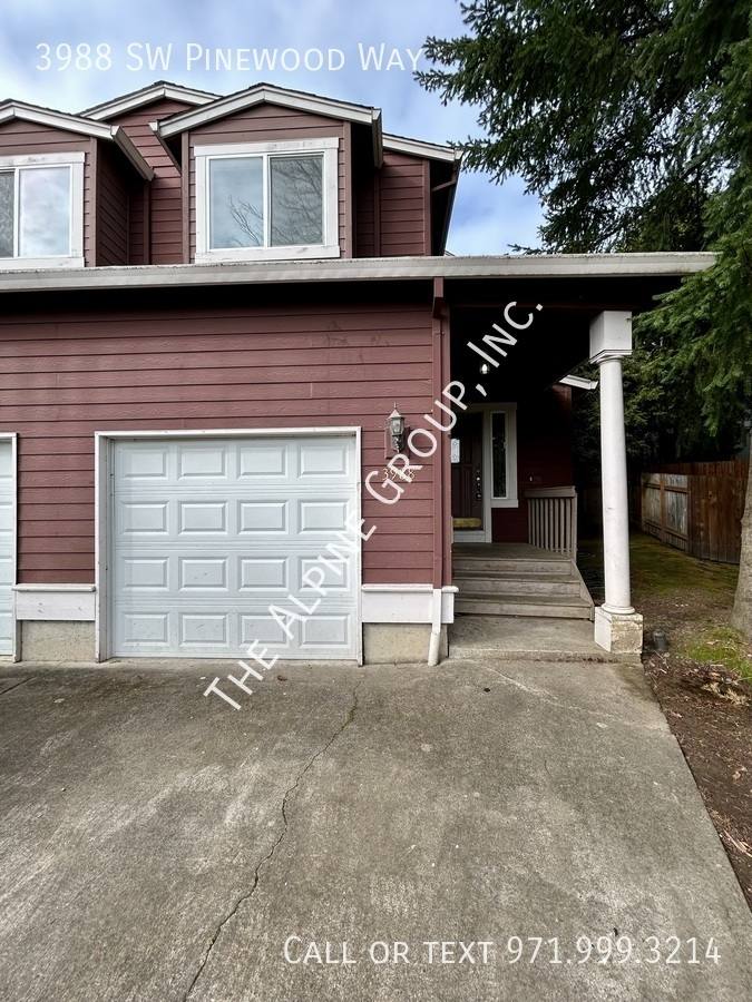 Townhouse for rent at 3988 SW Pinewood Way, Beaverton, OR 97078