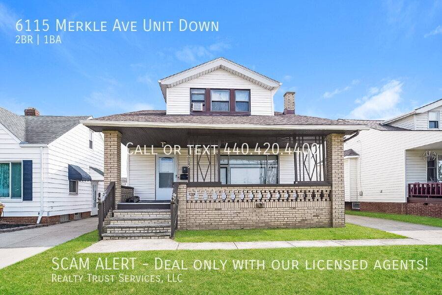 Apartment for rent at 6115 Merkle Ave #DOWN, Cleveland, OH 44129